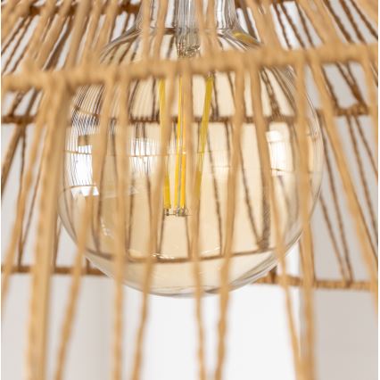 Brilagi - LED lestenec na kablu CERIA BOHO 1xE27/40W/230V Ø 70 cm rjava