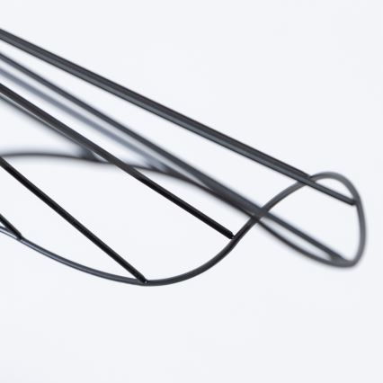 Brilagi - LED lestenec na kablu CERIA WIRE 1xE27/40W/230V, premer 60 cm, črna