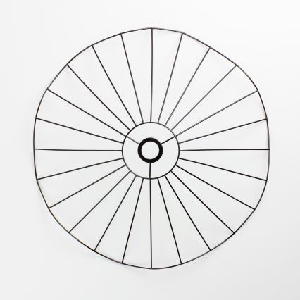 Brilagi - LED lestenec na kablu CERIA WIRE 1xE27/40W/230V, premer 60 cm, črna
