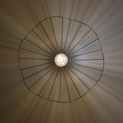 Brilagi - LED lestenec na kablu CERIA WIRE 1xE27/40W/230V premer 80 cm črn