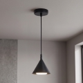 BRILAGI - LED Lestenec na kablu CONE SINGLE 1xGX53/15W/230V črna