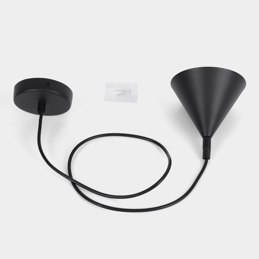 BRILAGI - LED Lestenec na kablu CONE SINGLE 1xGX53/15W/230V črna