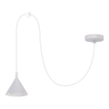 BRILAGI - LED Lestenec na kablu CONE SINGLE SPIDER 1xGX53/15W/230V bela