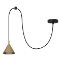 BRILAGI - LED Lestenec na kablu CONE SINGLE SPIDER 1xGX53/15W/230V zlata