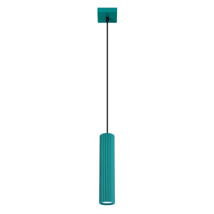 Brilagi - LED lestenec na kablu CRESTO 1xGU10/10W/230V turkizna