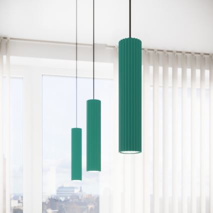 Brilagi - LED lestenec na kablu CRESTO 1xGU10/10W/230V turkizna