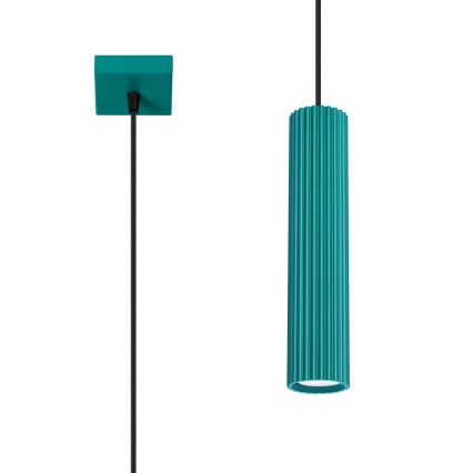 Brilagi - LED lestenec na kablu CRESTO 1xGU10/10W/230V turkizna