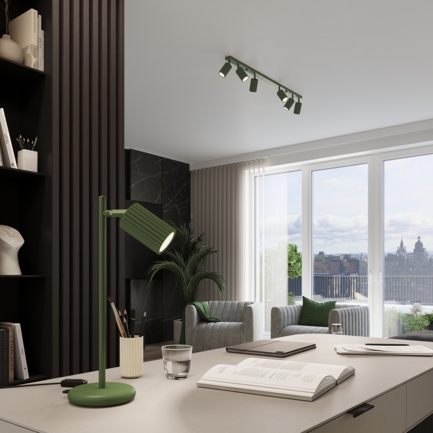 Brilagi - LED lestenec na kablu CRESTO 1xGU10/10W/230V zelen