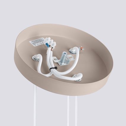 Brilagi - LED lestenec na kablu CRESTO 3xGU10/10W/230V sivo-bež