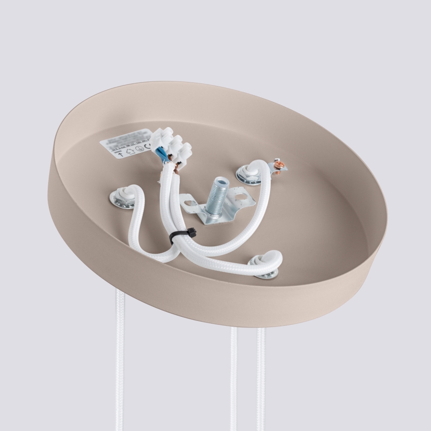 Brilagi - LED lestenec na kablu CRESTO 3xGU10/10W/230V sivo-bež