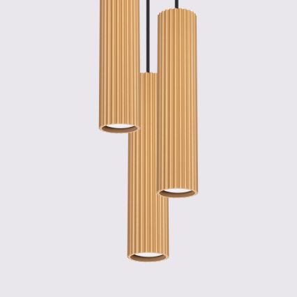 Brilagi - LED lestenec na kablu CRESTO 3xGU10/10W/230V zlati