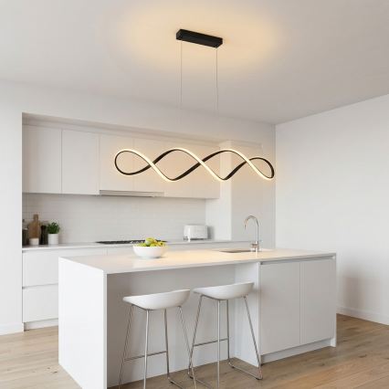 Brilagi - LED lestenec na kablu DNA LED/41W/230V 4100K črna