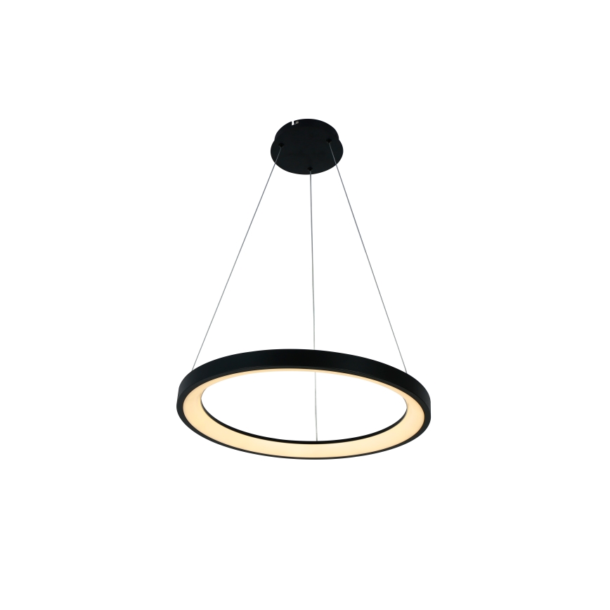 Brilagi - LED zatemnjiva viseča svetilka na kablu FALCON SLIM LED/42W/230V 3000-6500K premer 50 cm črna + daljinski upravljalnik