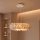 Brilagi - LED lestenec na kablu FEATHER 3xE27/40W/230V + 3xLED/3W, premer 40 cm, bela