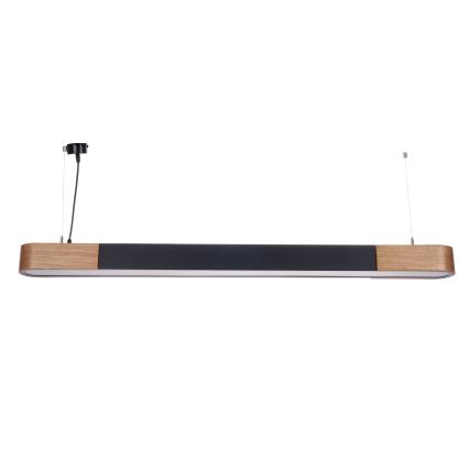 BRILAGI - LED lestenec na kablu GARDALINE LED/100W/230V 120 cm hrast/črna