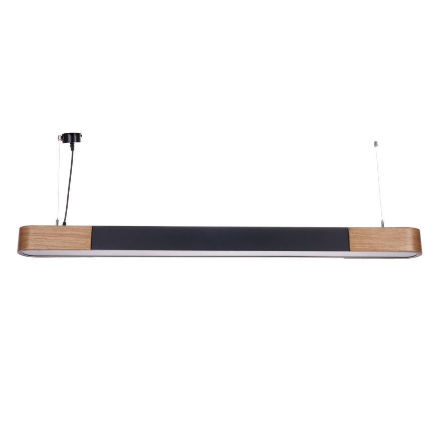 BRILAGI - LED lestenec na kablu GARDALINE LED/100W/230V 120 cm hrast/črna