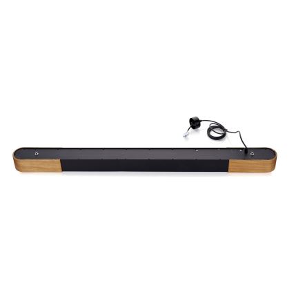 BRILAGI - LED lestenec na kablu GARDALINE LED/100W/230V 120 cm hrast/črna