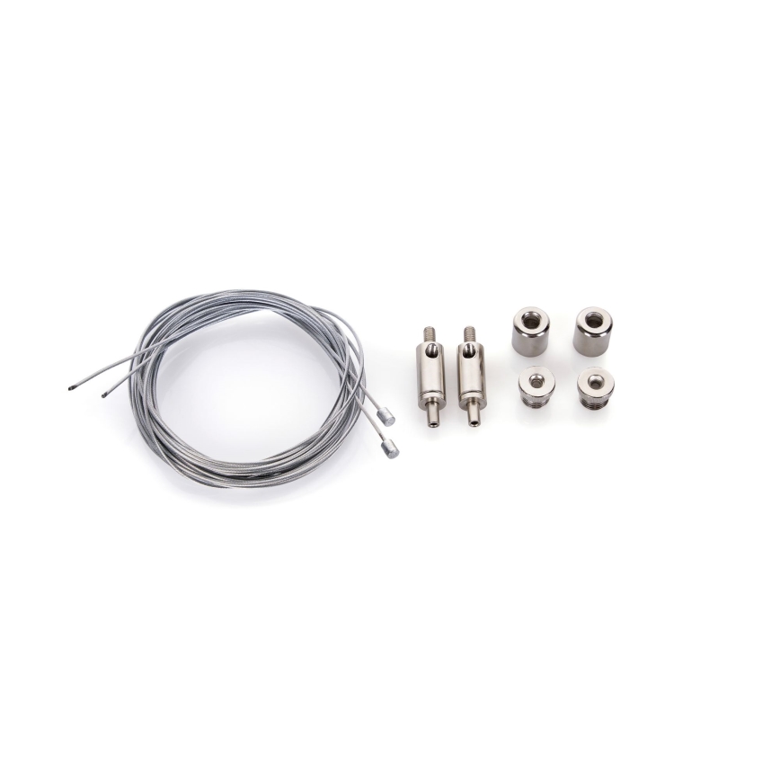 BRILAGI - LED lestenec na kablu GARDALINE LED/100W/230V 120 cm hrast/črna