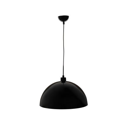 Brilagi - LED lestenec na kablu METALO 1xE27/40W/230V Ø 40 cm črna/bakrena