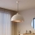 Brilagi - LED lestenec na kablu METALO 1xE27/40W/230V Ø 60 cm, bež/meden