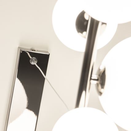 Brilagi - LED lestenec na kablu MILLA 10xG9/3W/230V črn krom/bel