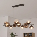 Brilagi - LED lestenec na kablu MILLA 10xG9/3W/230V rjava/dimna rjava
