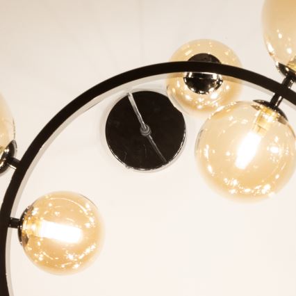 Brilagi - LED lestenec na kablu MILLA 15xG9/3W/230V črni krom/zlata