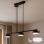 Brilagi - LED lestenec na kablu MONO 3xGX53/30W/230V črna