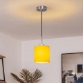 Brilagi - LED lestenec na kablu NUBILA 1xE27/60W/230V premer 14 cm črna/rumena