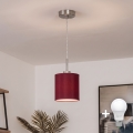 Brilagi - LED lestenec na kablu NUBILA 1xE27/60W/230V Ø 14 cm pompejska rdeča
