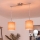 Brilagi - LED lestenec na kablu NUBILA 2xE27/60W/230V oranžna