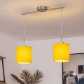 Brilagi - LED lestenec na kablu NUBILA 2xE27/60W/230V rumena