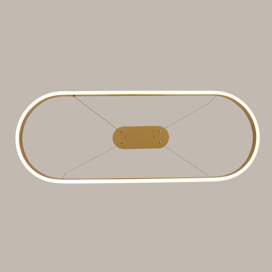 Brilagi - LED lestenec na kablu PONDIE LED/44W/230V 80x30 cm v zlati barvi