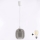 Brilagi - LED lestenec na kablu RETRO GLASS 1xE27/60W/230V premer 14 cm bela/dimno siva