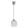 Brilagi - LED lestenec na kablu RETRO GLASS 1xE27/60W/230V premer 14 cm srebrna/bela
