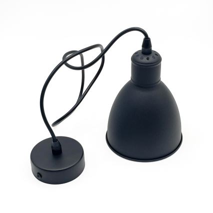 Brilagi - LED lestenec na kablu RIDDY 1xE27/60W/230V črna