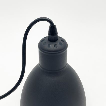 Brilagi - LED lestenec na kablu RIDDY 1xE27/60W/230V črna