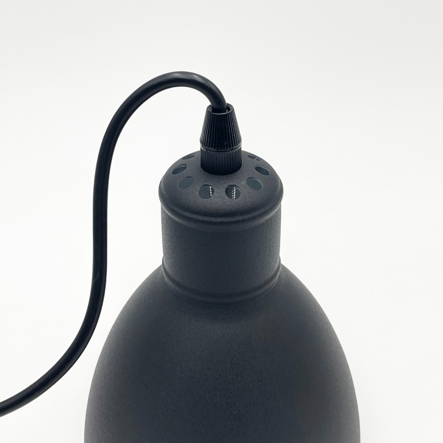 Brilagi - LED lestenec na kablu RIDDY 1xE27/60W/230V črna