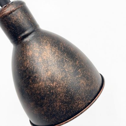 Brilagi - LED lestenec na kablu RIDDY 1xE27/60W/230V medena/patina