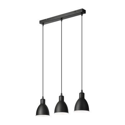 Brilagi - LED lestenec na kablu RIDDY 3xE27/60W/230V črn