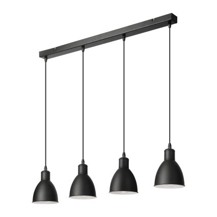 Brilagi - LED lestenec na kablu RIDDY 4xE27/60W/230V črn