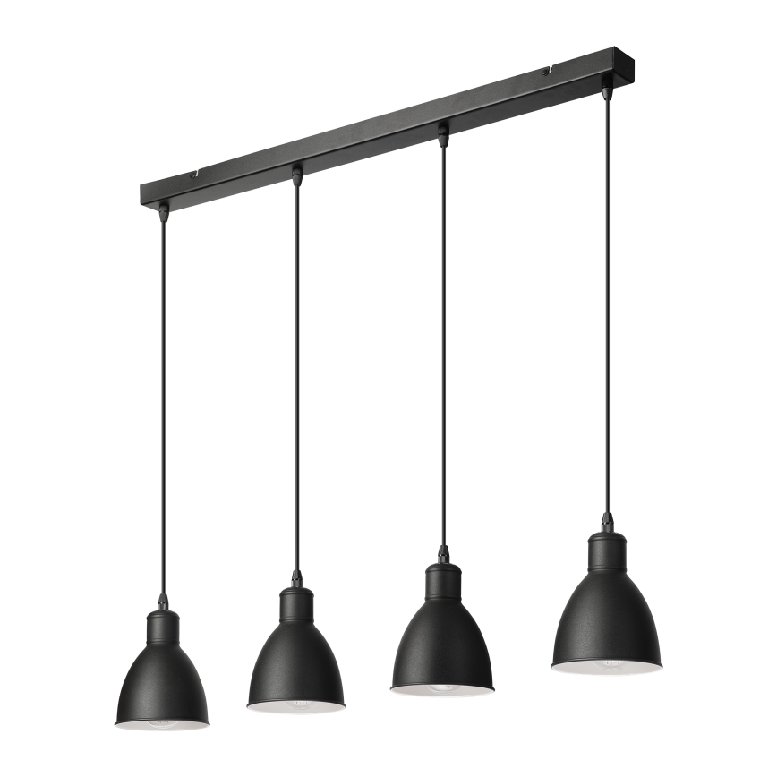 Brilagi - LED lestenec na kablu RIDDY 4xE27/60W/230V črn