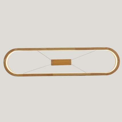 Brilagi - LED lestenec na kablu UMEA WOOD LED/40W/230V 90x22 cm les