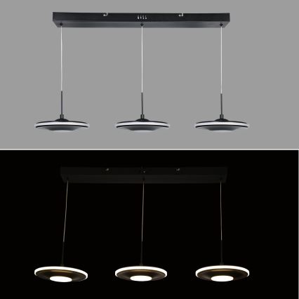 Brilagi - LED lestenec na kablu VERANO 3xLED/15W/230V