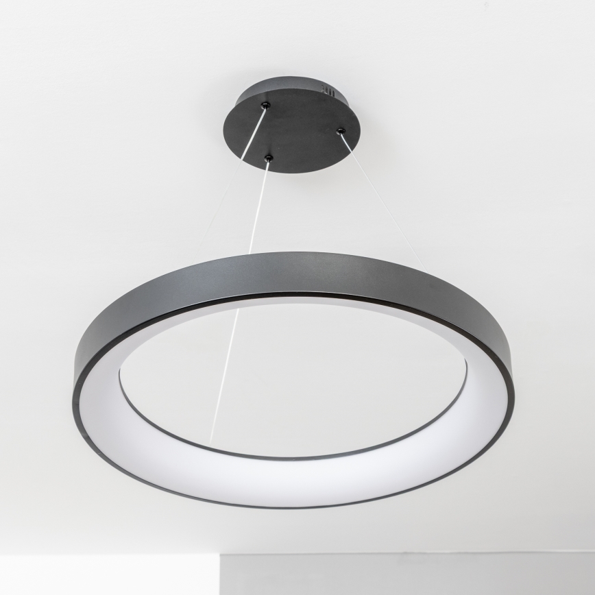 Brilagi - Zatemnjevalni LED lestenec na kablu FALCON II LED/99W/230V 3000-6500K premer 60 cm črna + daljinski upravljalnik