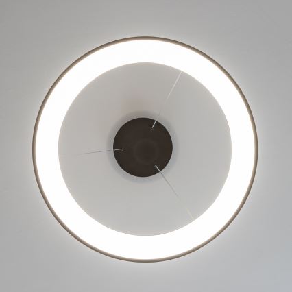 Brilagi - Zatemnjevalni LED lestenec na kablu FALCON II LED/99W/230V 3000-6500K premer 60 cm črna + daljinski upravljalnik