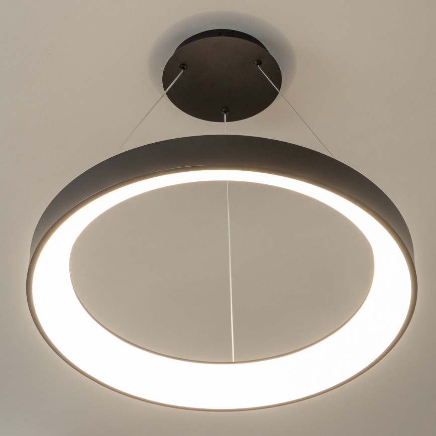 Brilagi - Zatemnjevalni LED lestenec na kablu FALCON II LED/99W/230V 3000-6500K premer 60 cm črna + daljinski upravljalnik