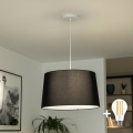 Brilagi - LED lestenec na lanku CERIA, 1x E27/40W/230V, premer 45 cm, črn