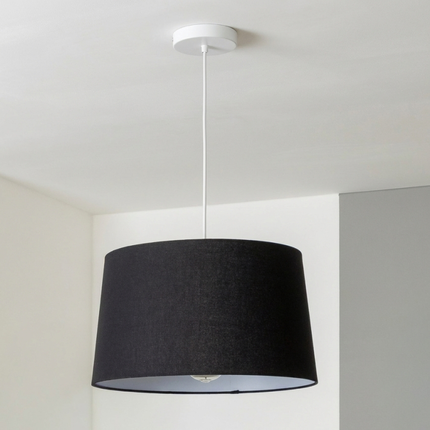 Brilagi - LED lestenec na lanku CERIA, 1x E27/40W/230V, premer 45 cm, črn