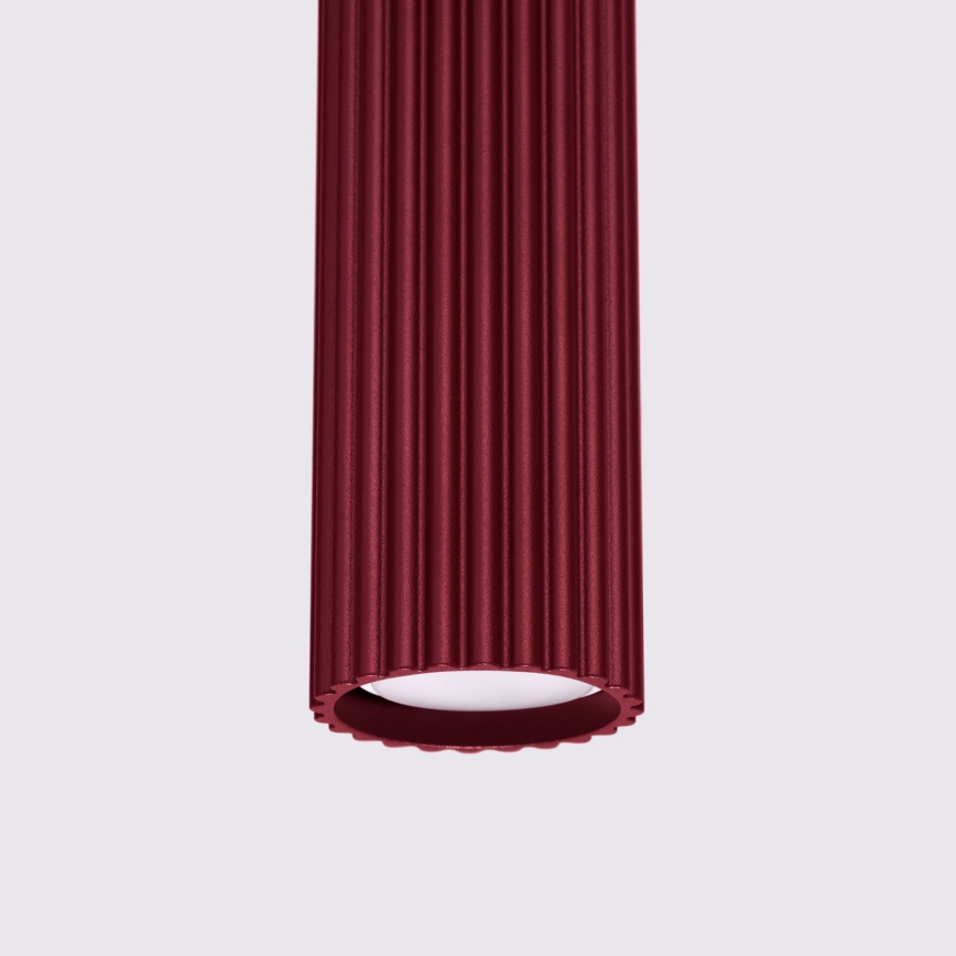 Brilagi - LED lestenec na lanku CRESTO 1xGU10/10W/230V bordo